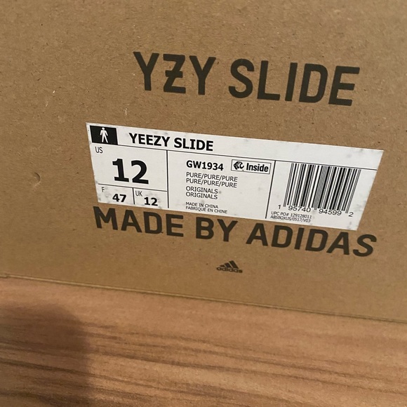 YEEZY SLIDES 'PURE' Brand new - Picture 4 of 4
